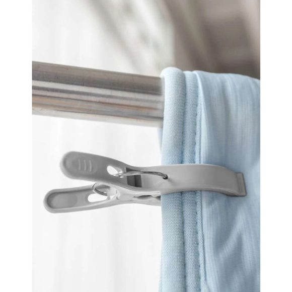 2 Clear Plastic Phone Waterproof Bag Pouch, 6 Clothespins Towel Holder for Beach - Picture 10 of 11